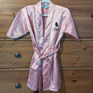 Custom Personalized Toddler Pink Dance Robe Cover-up 3T/4T